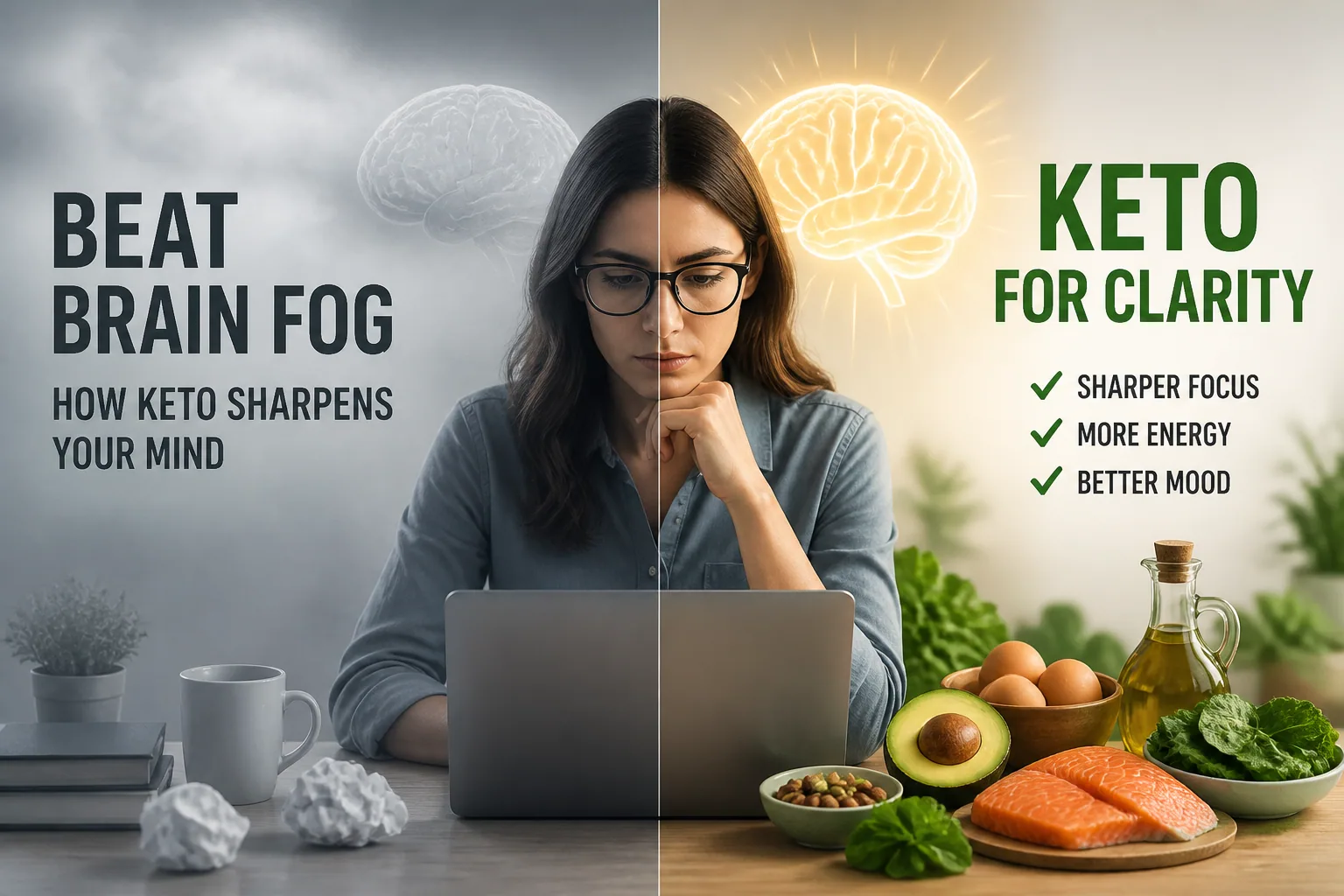 The Keto-Mind Connection: How Low-Carb Eating Can Boost Mental Clarity, Mood, and Focus